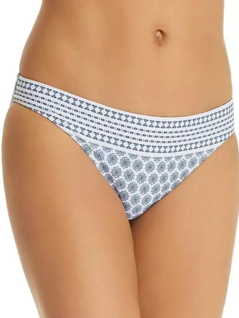 Shoshanna Multicolor Printed Classic Bikini Swimsuit Bottom Size S